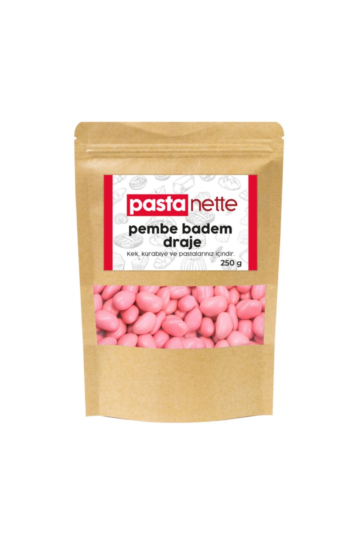 PASTANETTE Pembe Badem Draje 250 Gr