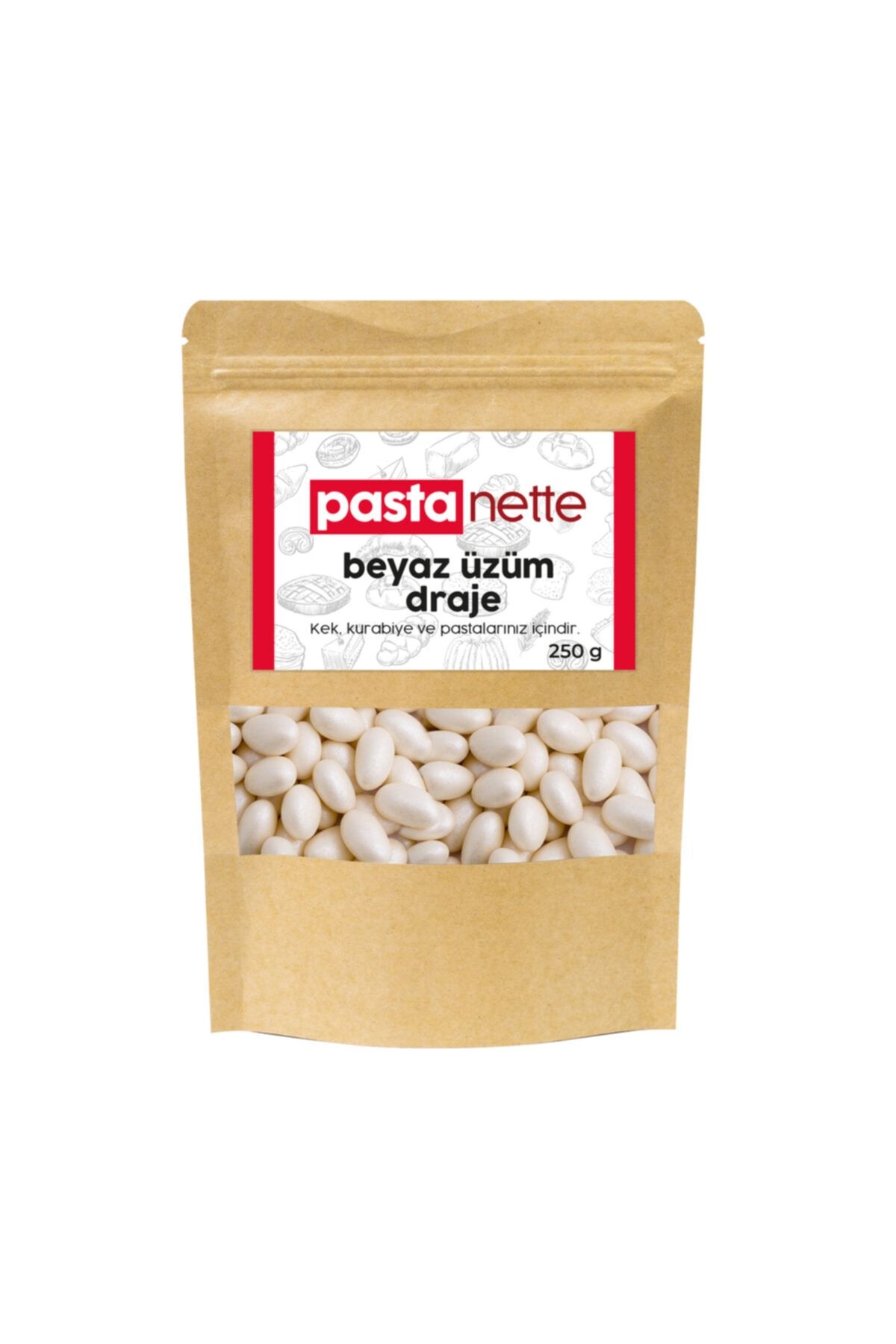 PASTANETTE Beyaz Üzüm Draje 250 gr