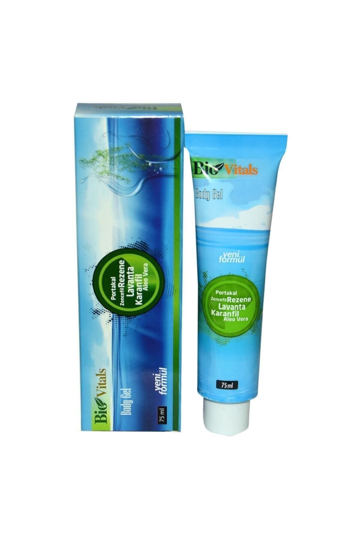 Bio Vitals Portakal Zencefil Rezene Lavanta Karanfil Aloe Vera Masaj Jeli 75 ml