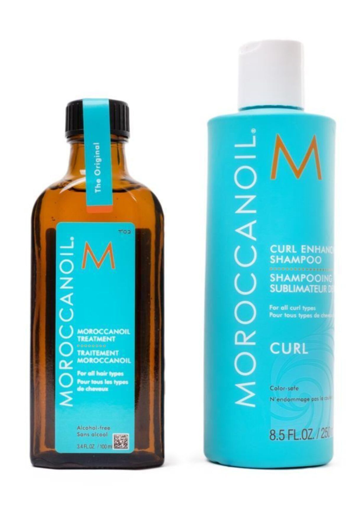 Moroccanoil Treatment Bakım Yağı 100 Ml + Curl Enhancing Şampuan 250 Ml