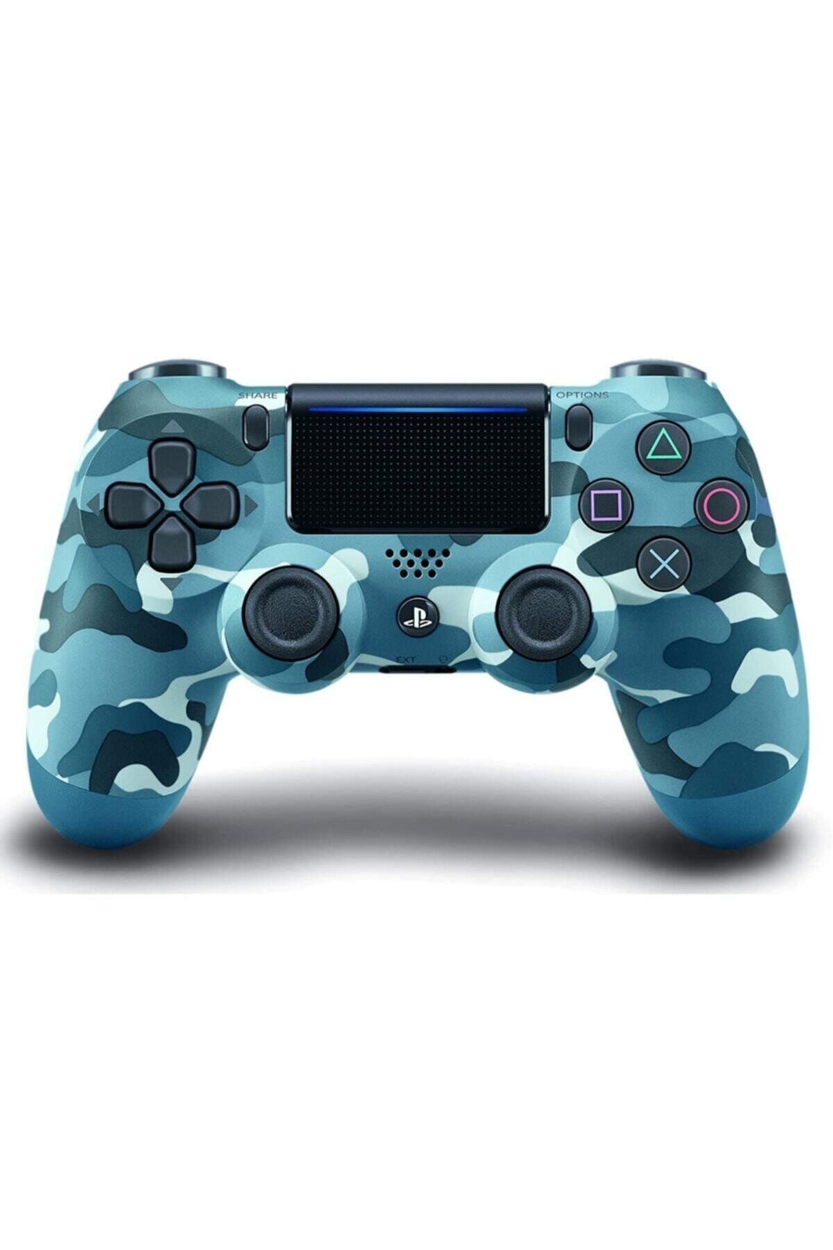 oem ps4 v2 mavi kamuflaj gamepad ps4 ve pc uyumlu konsol fiyati yorumlari trendyol