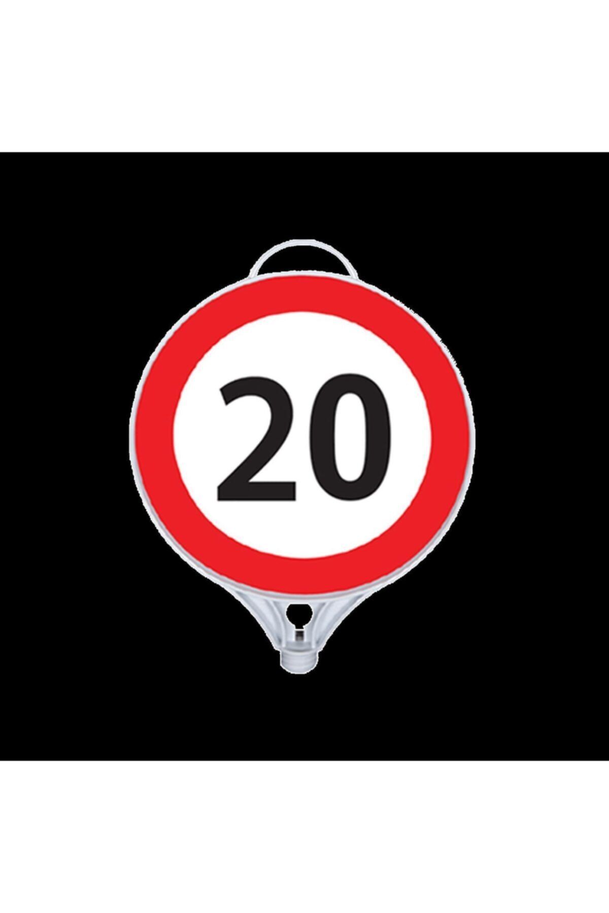 Mfk Azami Hız Tabelası 20 km Tek Taraflı 9112
