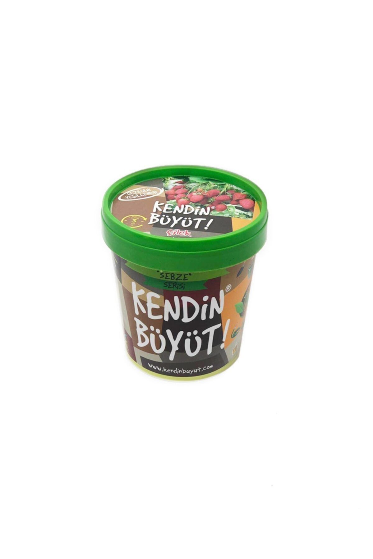 Kendin Büyüt Çilek Yetiştirme Kiti