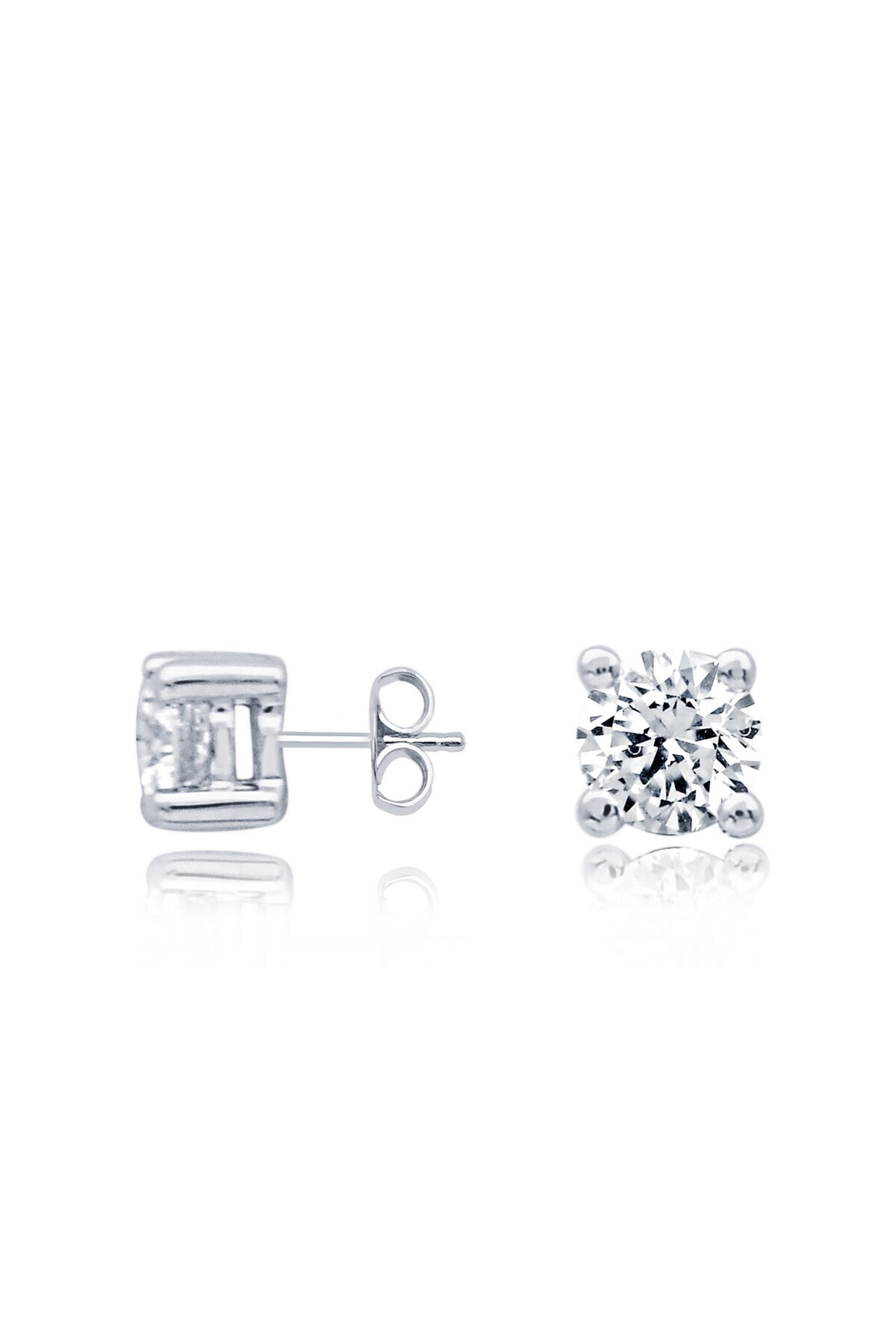 Diamond LineGülaylar 0,30 Karat Pırlanta Tektaş Küpe