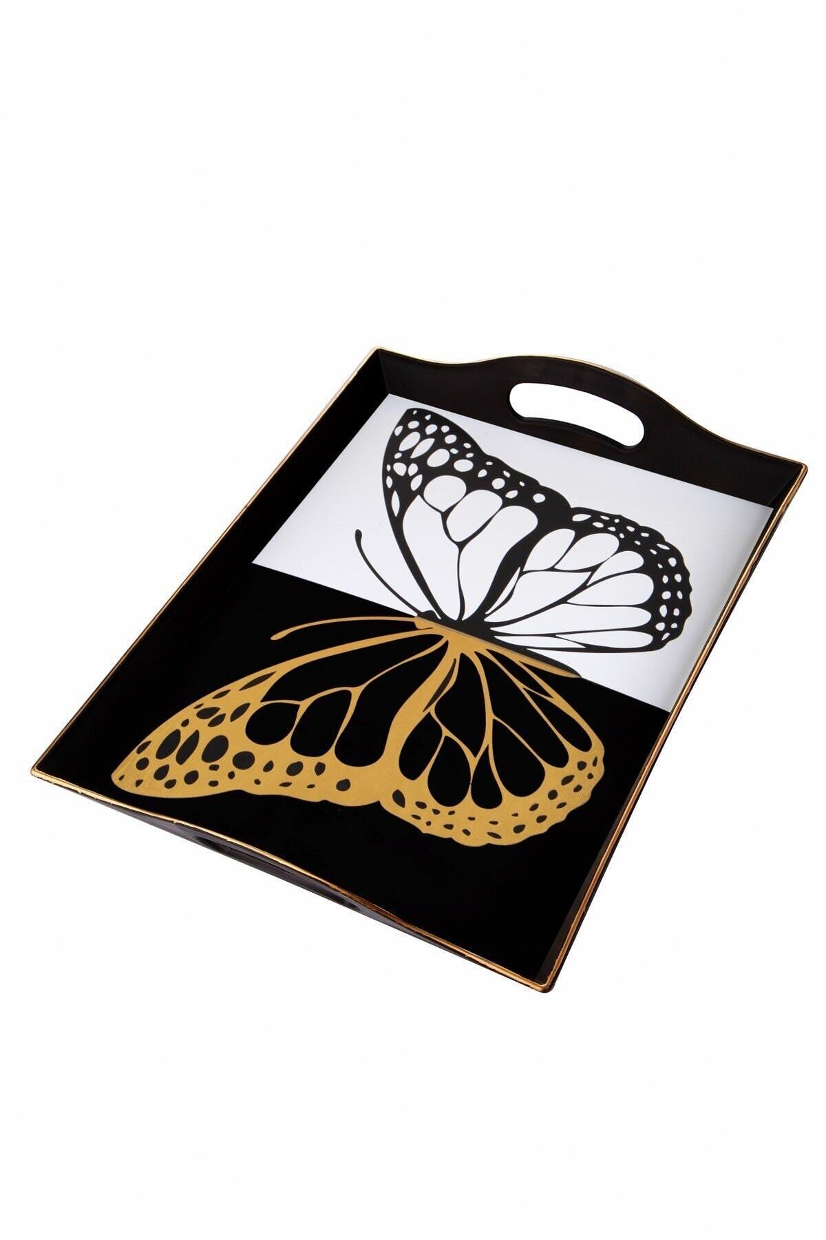 Queen’s Kitchen Yaldızlı Lüx Büyük Tepsi