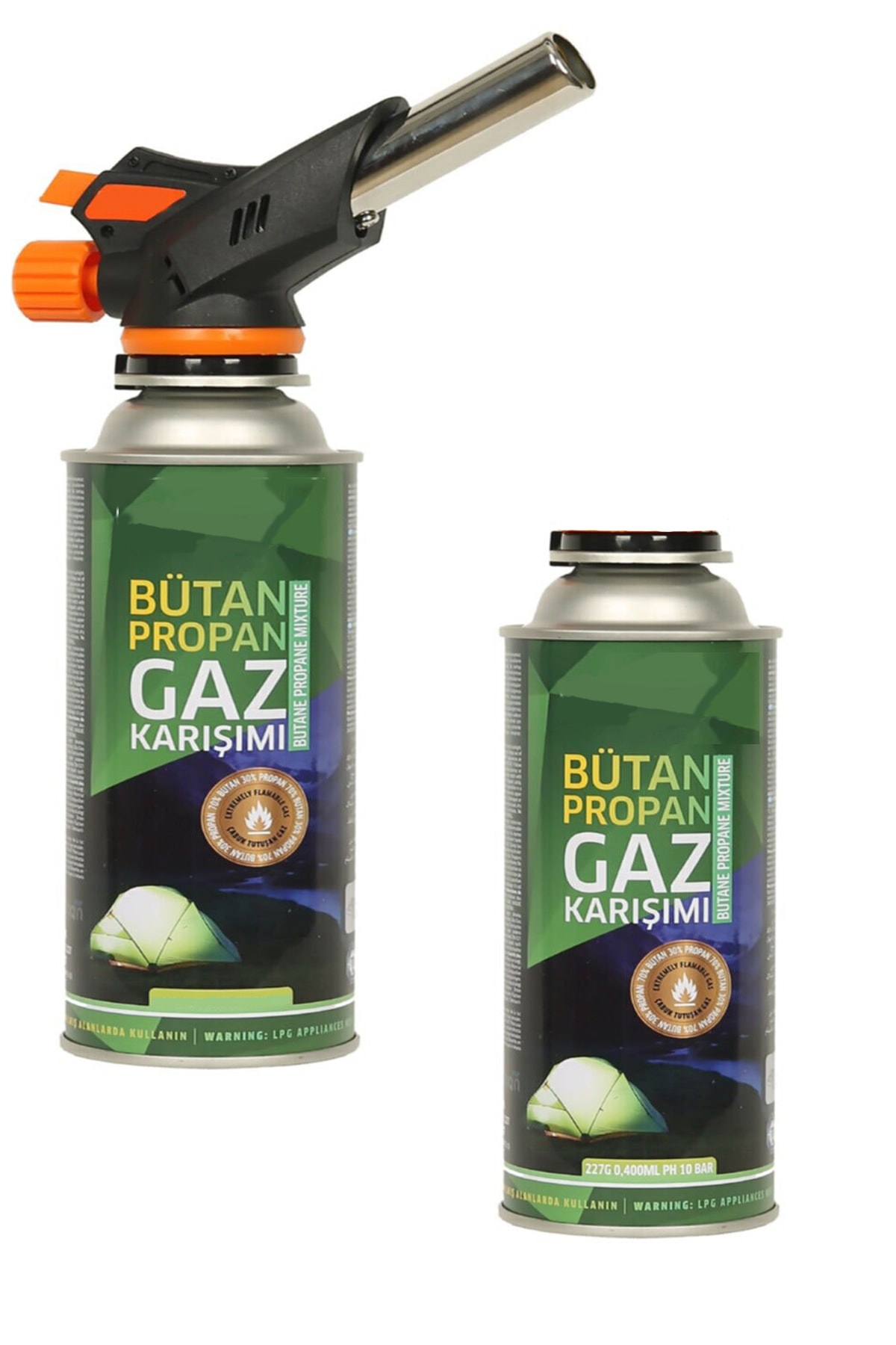 Markafox 220 Gr Tüplü Çakmaklı Pürmüz + 220 Gr Yedek Tüp 1410