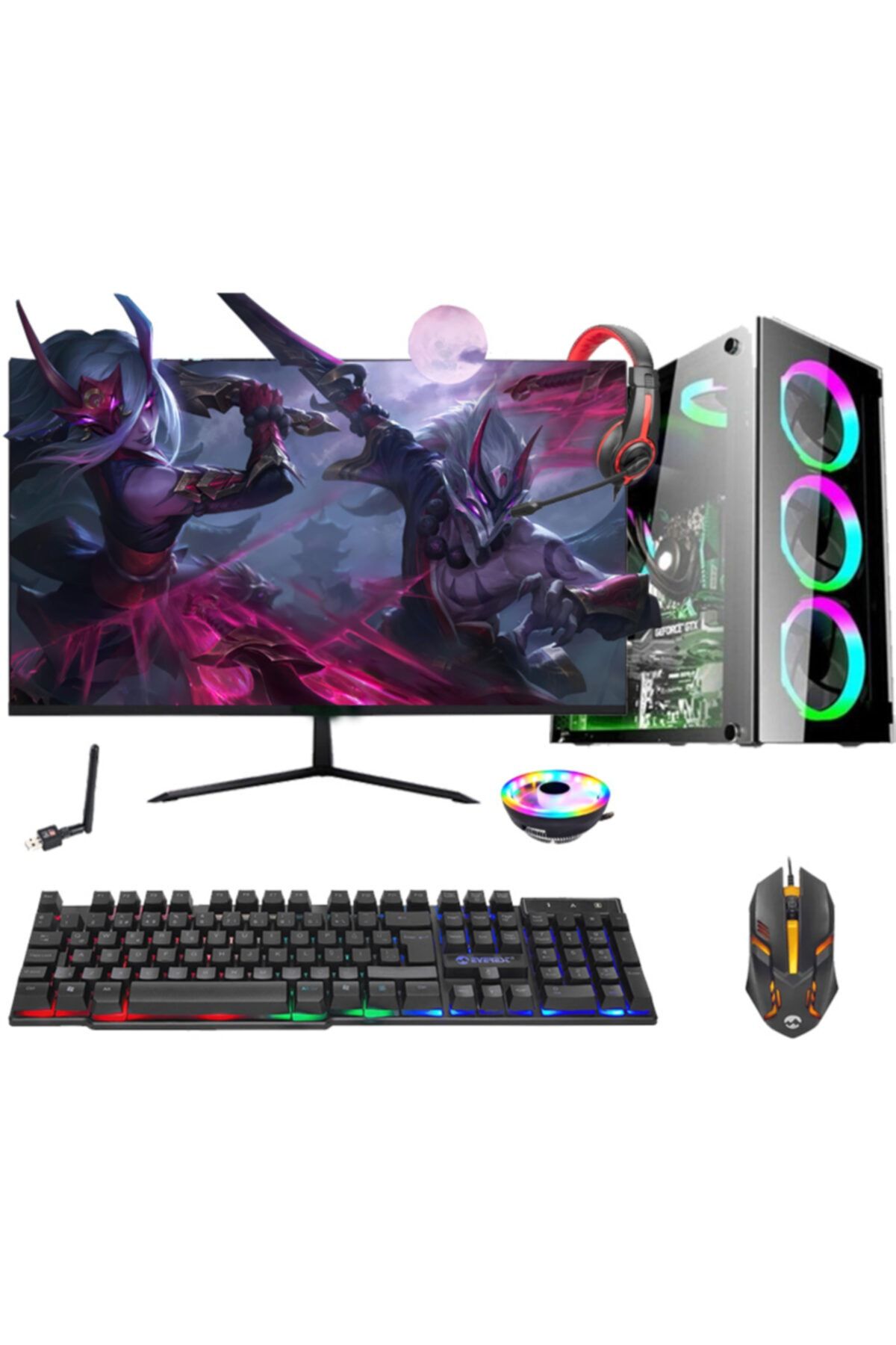 Aizen Z14 I5-3470 16 Ram 1tb Hdd Gtx 750ti 24''monitör Oyuncu Pc