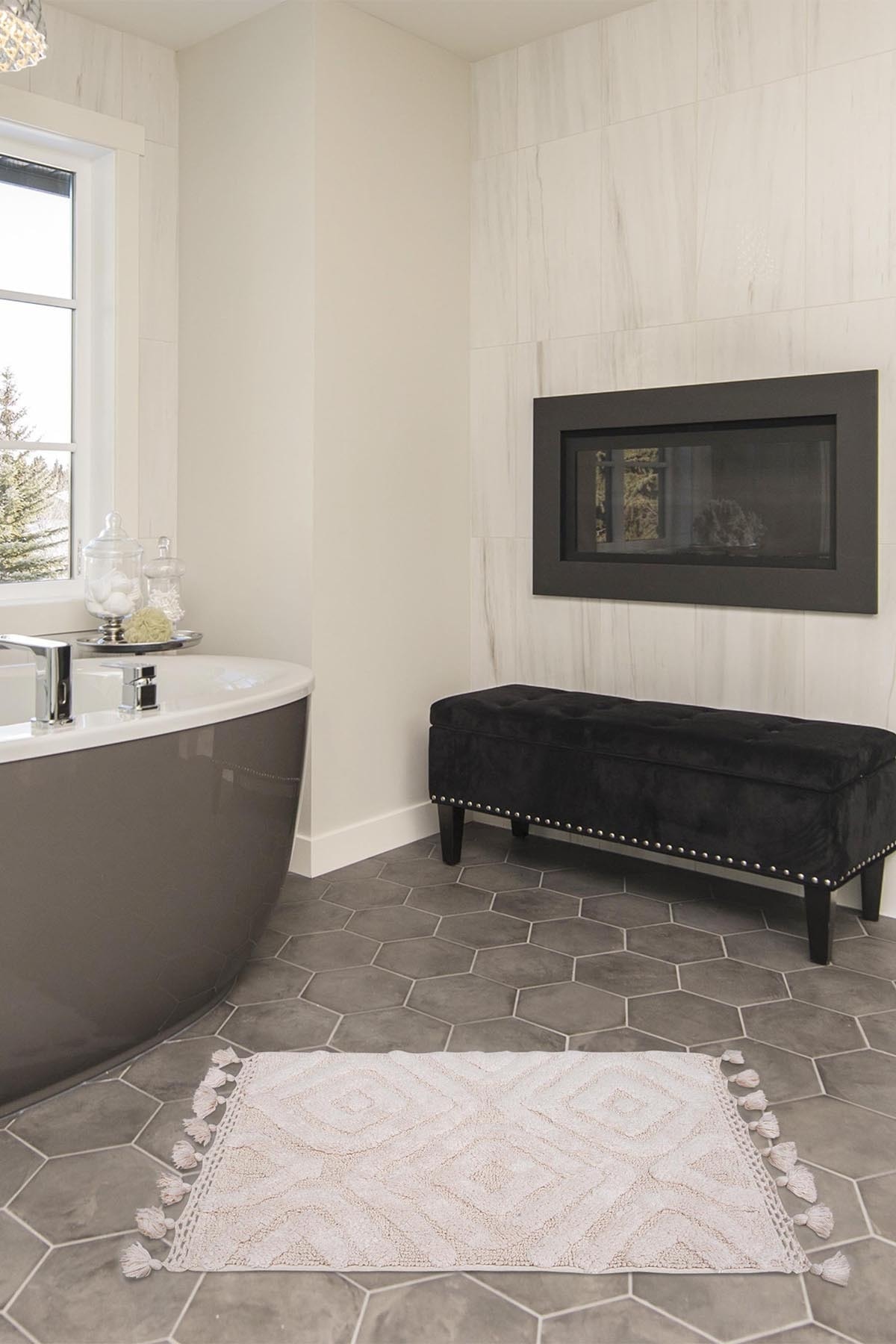 İrya Camella Banyo Paspası Pudra 40x60