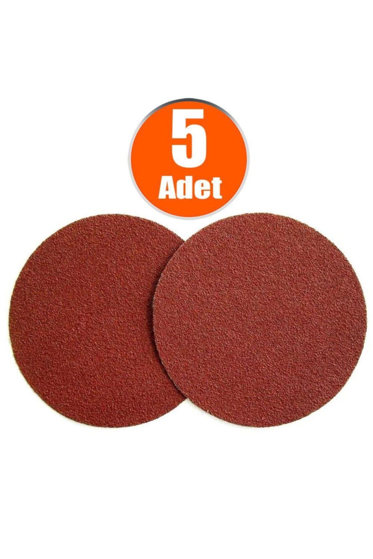 Badem10 5 Adet Cırt Zımpara Spiral Avuç Taşlama 115 Mm (240 Kum)