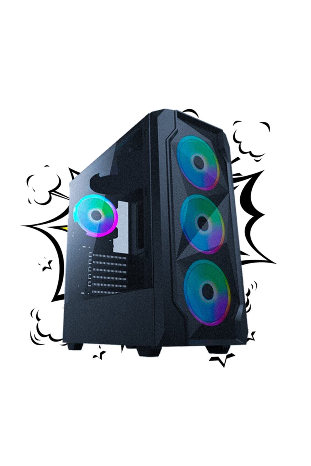 Aizen Biggamex Mt14 Ryzen 5 3600 16 Gb Ram 256 Gb Ssd 1tb Hdd Rx550 4gb