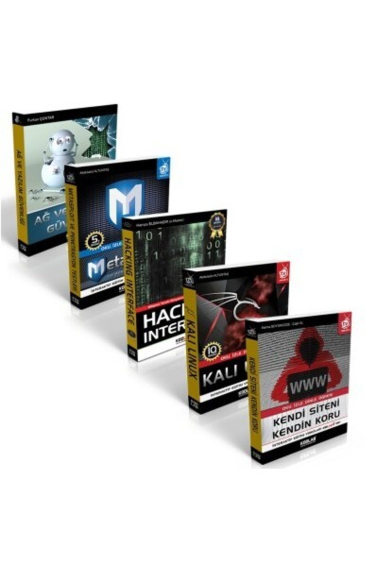 Kodlab Yayın Dağıtım Global Hacking Ve Güvenlik Seti 2 (5 Kitap)