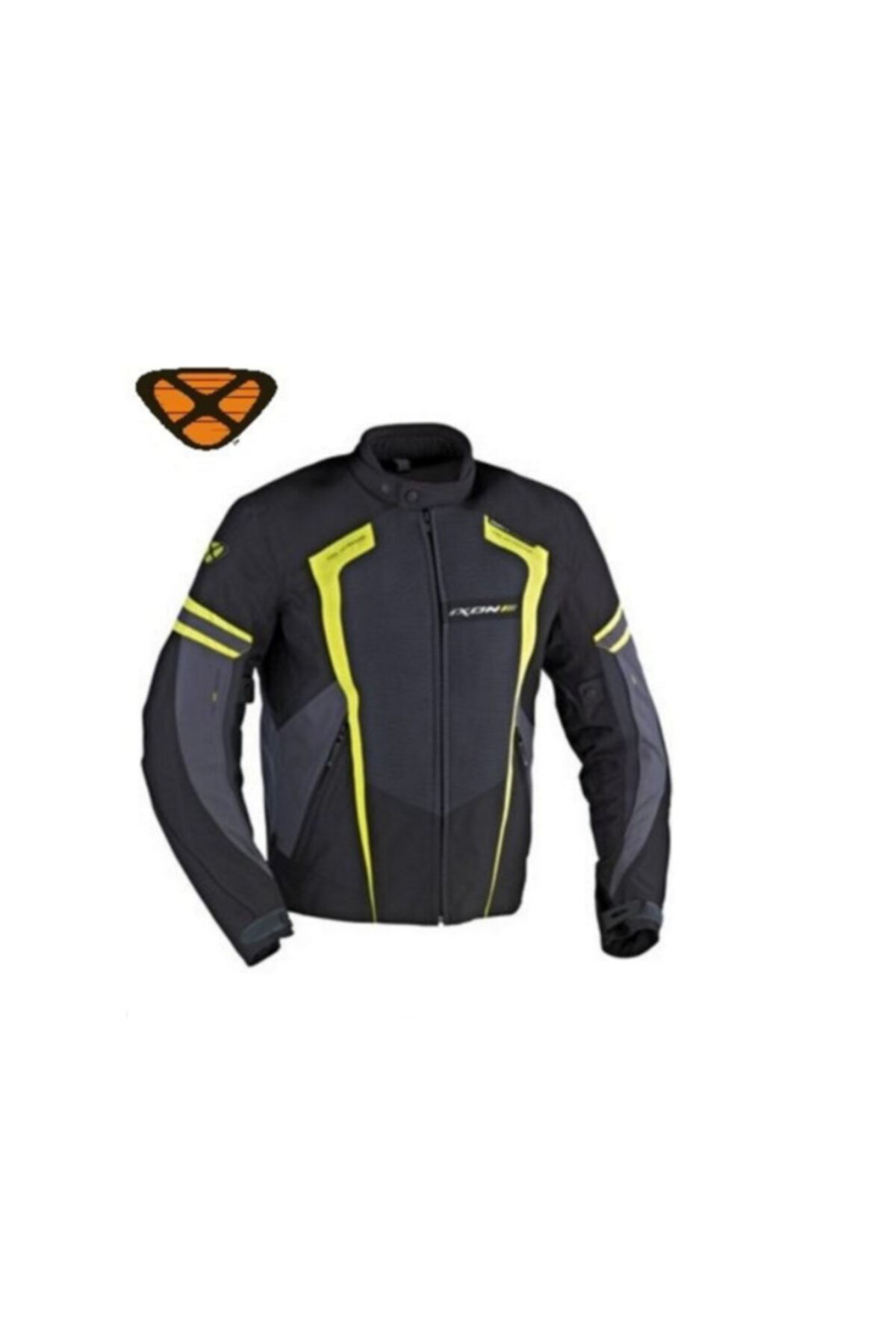 Ixon Mont - Aırway Hp Xxl Ms Black Neon Yellow Grey (yağmurluk Hediyeli)
