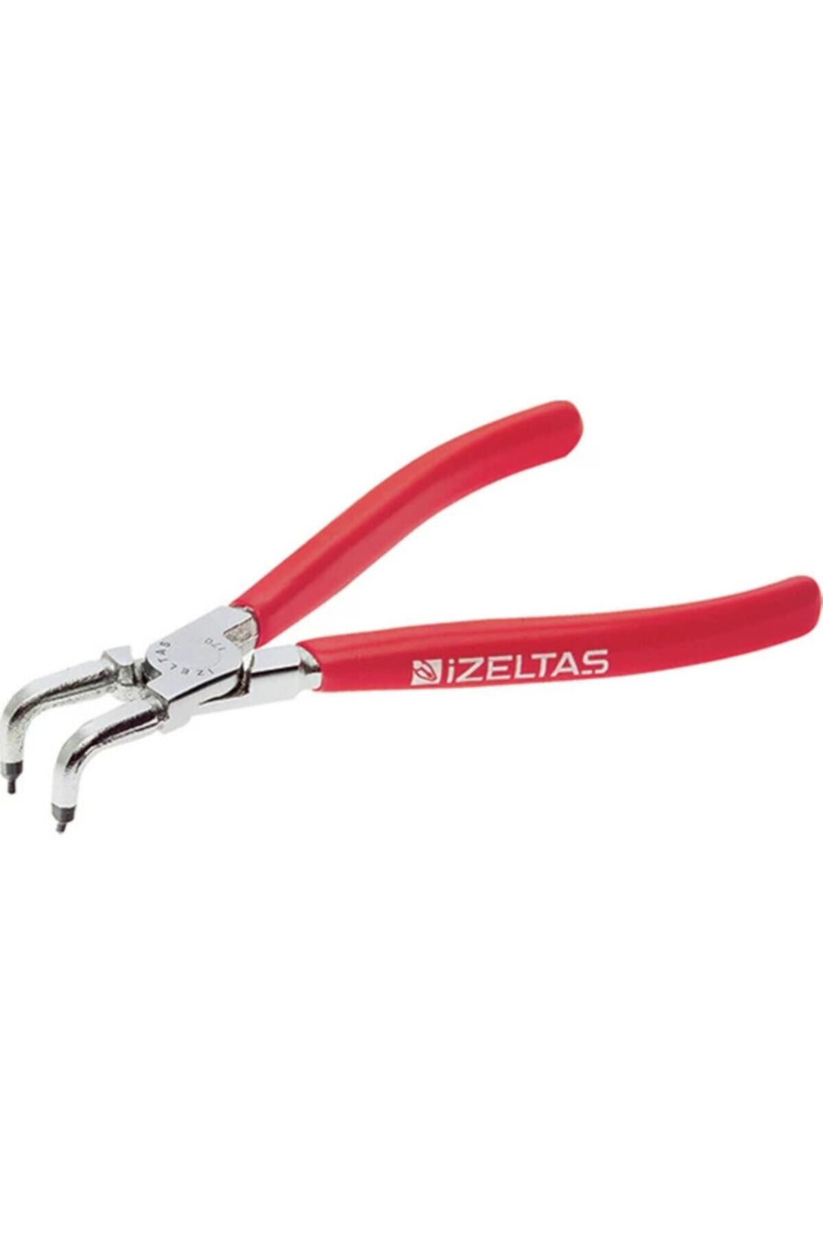 İzeltaş Izel-3331120290 290mm Iç Segman Pense Eğri Yaysız
