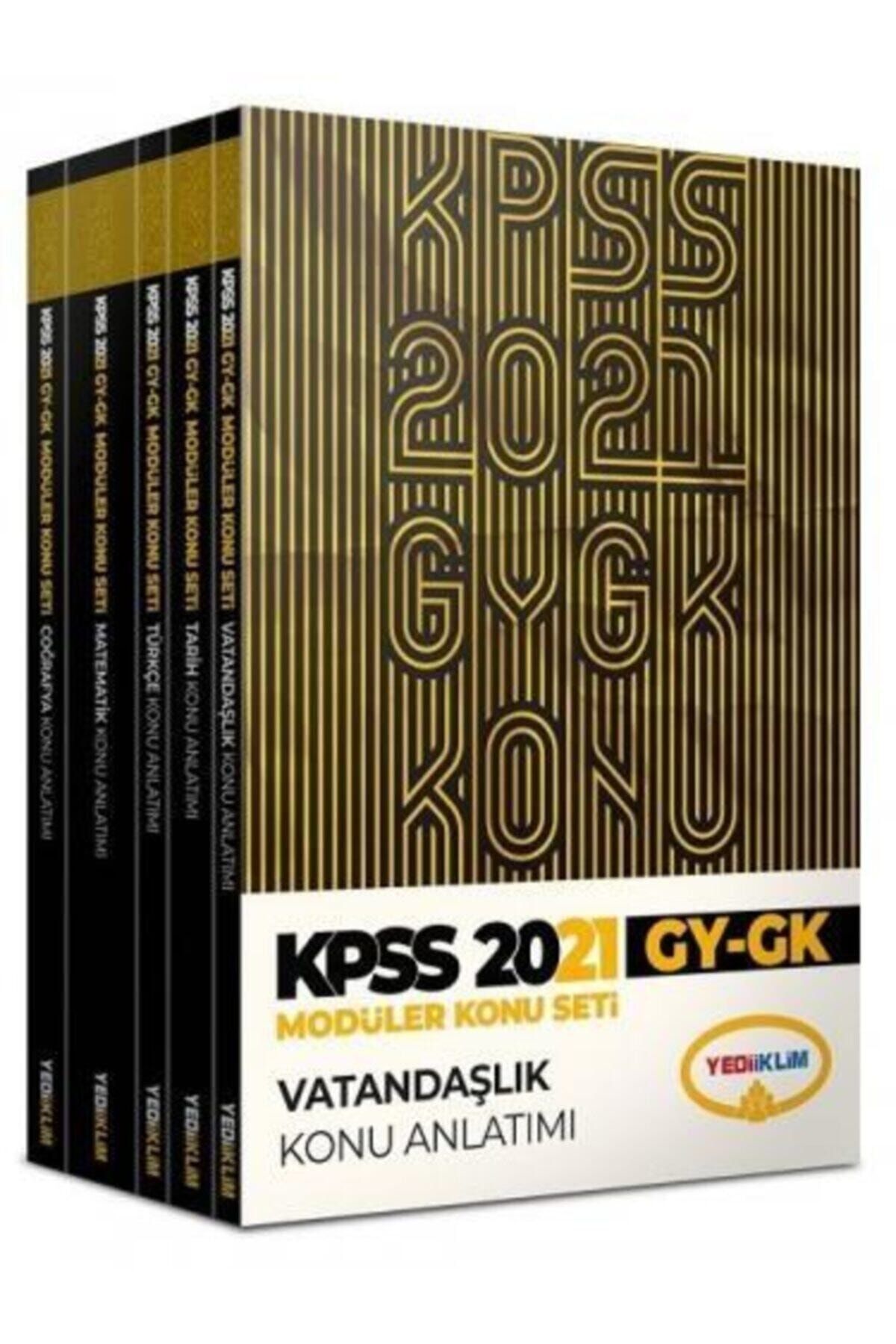 Yediiklim Yayınları Kpss 2021 Genel Yetenek Genel Kültür Konu Anlatımlı Modüler Set