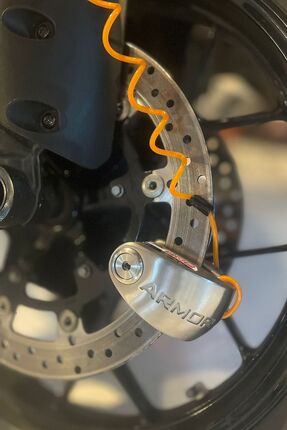 614 Paslanmaz Motosiklet Disk Kilidi 14 mm Image 2