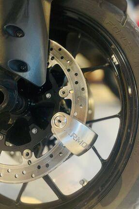 614 Paslanmaz Motosiklet Disk Kilidi 14 mm Image 1