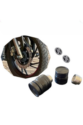 MONDİAL DRİFT L 125 UYUMLU MOTORSİKLET ÖN AKS KORUMA TAKOZU Image 0