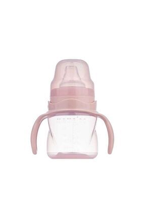Kulplu Akıtmaz Alıştırma Bardağı, 160 Ml, Powder Pink, 6 Ay , 1 Adet Image 0