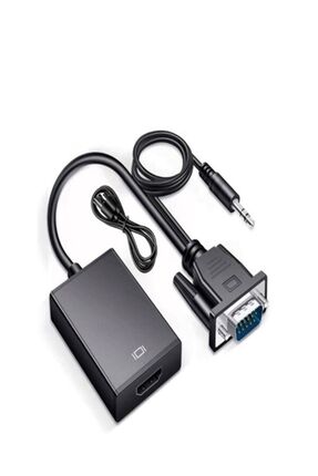 KX1021C VGA+USB to HDMI Converter Cable with Audio Image 0