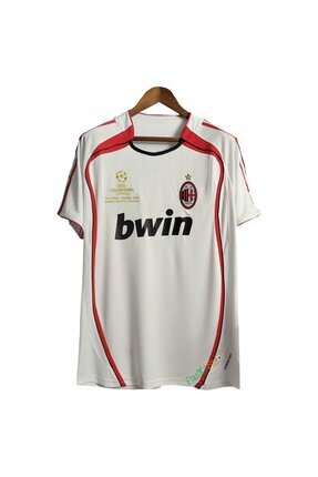 Profesyonel İthal Kalite Ac Milan 2007 Şampiyonlar Ligi Kısa Kol Maç Forması Image 0