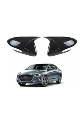 MONLİON HYUNDAI ELENTRA Sinyalli 2016-2018 Model Uyumlu Yarasa Ayna Kapağı Image 0