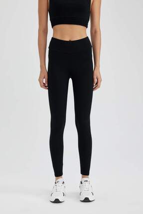 Defactofit Beli Saran Pamuklu Sporcu Tayt Z6327az23sp Image 6