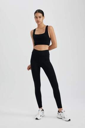 Defactofit Beli Saran Pamuklu Sporcu Tayt Z6327az23sp Image 3