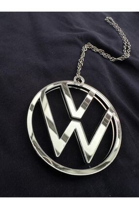 Volkswagen Araba Dikiz Aynası Süsü Volkswagen Logosu KROM Pleksi Image 0