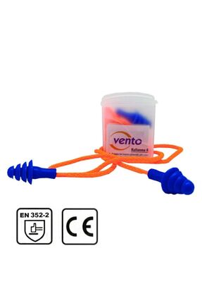 26 Db Kulak Tıkacı Yıkanabilir Çam Tipi Kutulu Koruyucu Tıkaç Image 0