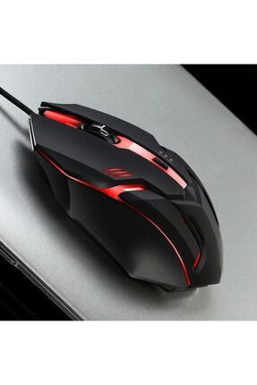 Oyun Mouse Kablolu Usb Optik Oyuncu Mause Ergonomik Led Işıklı Gaming Image 0