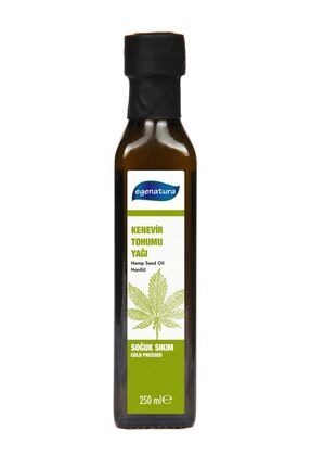 Kenevir Tohumu Yağı 250 Ml - Soğuk Sıkım & Cam Şişe Image 0