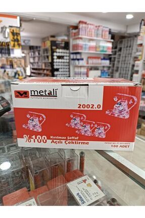 100 Adet Şeffaf Açılı Köşe Çektirme Dolap Kelebek Bağlantı % 100 Kırılmaz Image 0