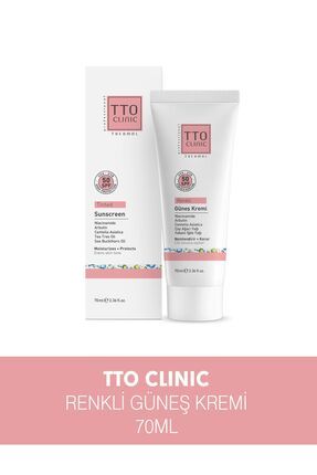 CLINIC Renkli Güneş Koruyucu Krem 50 SPF 70 ML Image 0