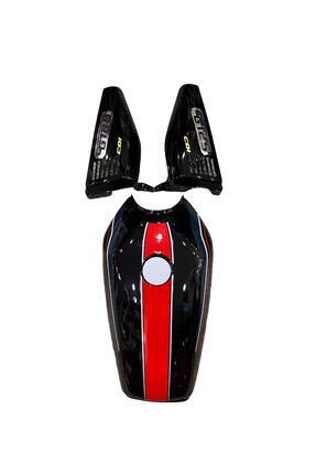 Kuba Çıta benzin deposu+yan kapak komple siyah Image 0