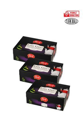 Siyah Çay Demlik Poşet Çay Earl Grey Bergamot Aromalı 48'li x 3 Paket Image 0