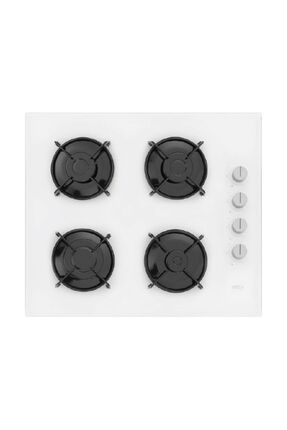 Beyaz Cam Ankastre Set (3480 PUSH BUTON DAVLUMBAZ - ACO5601W02 OCAK - AEF6601W04 FIRIN) Image 1