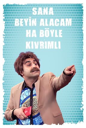 Sana Beyin Alacam Ahşap Tablo Image 0
