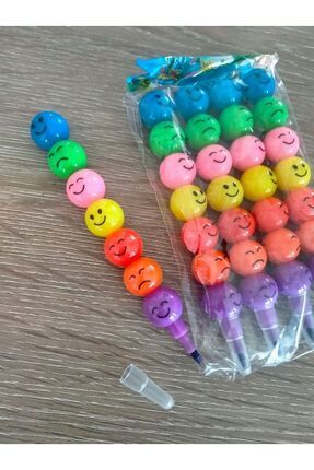 Emoji Yumurtlayan Renkli Kalem 4adet Image 0