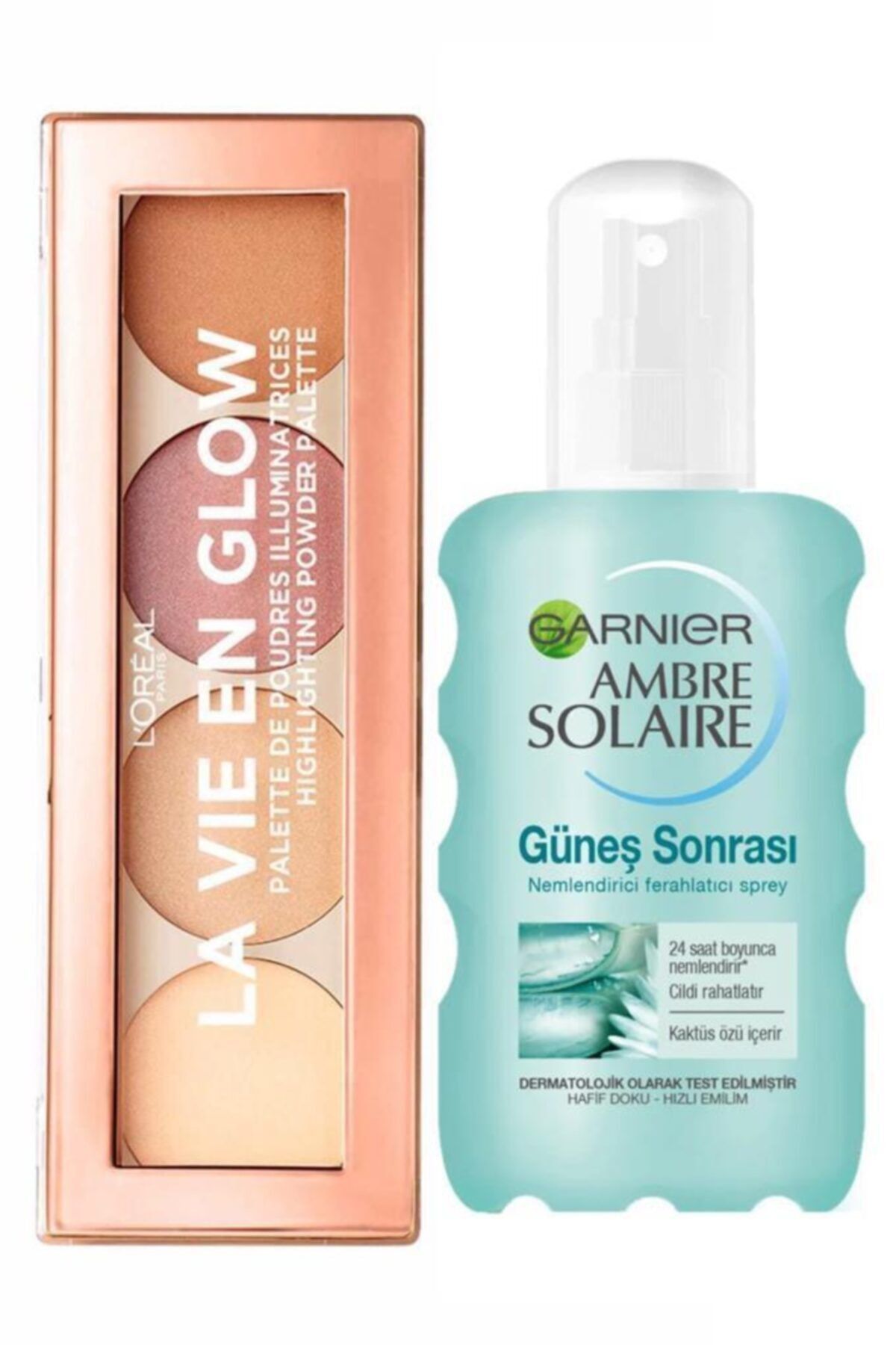 L'Oreal Paris Loreal Aydınlatıcı Palet Warm Glow After Sun Set