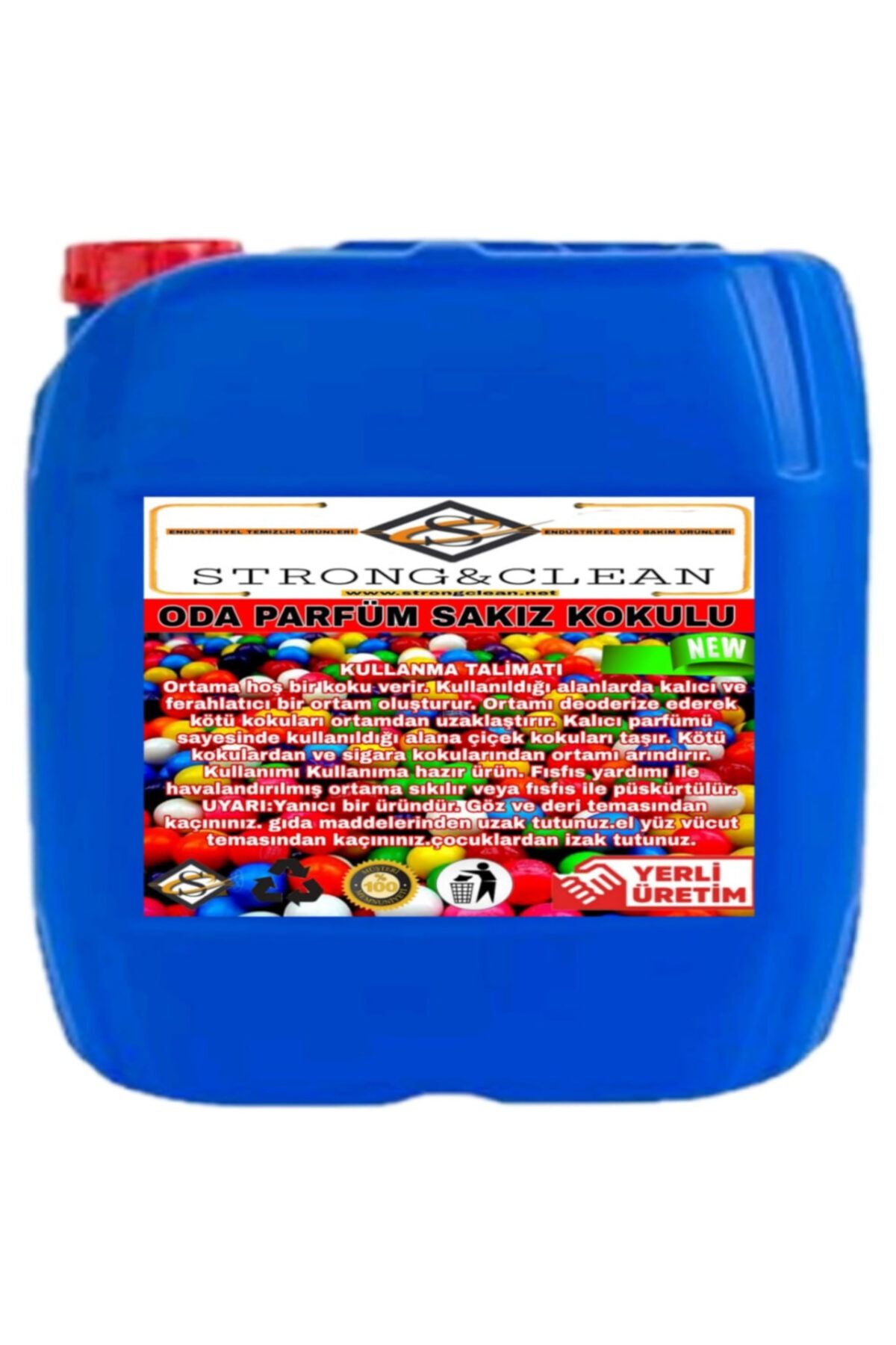 STRONG&CLEAN Oto Parfüm Sakız Kokulu 20kg
