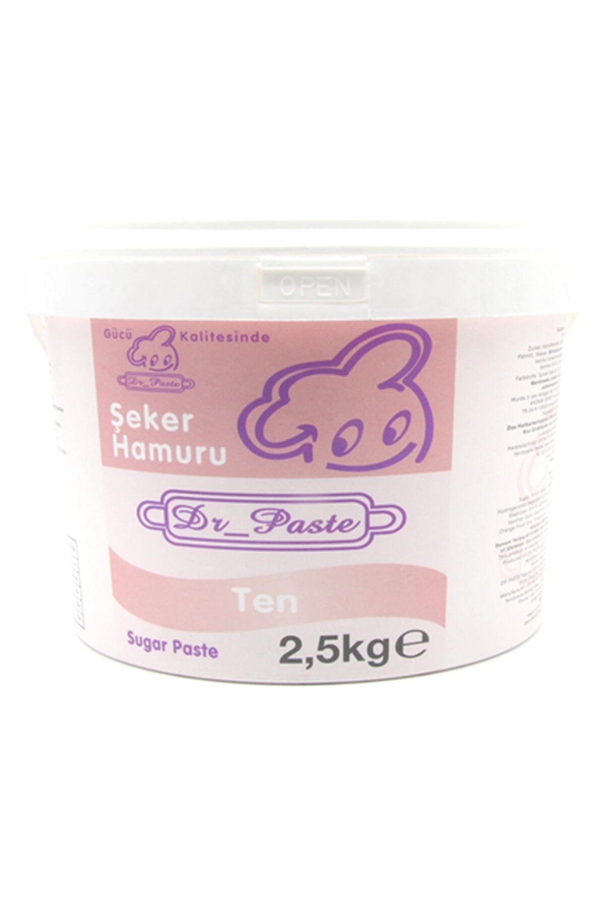Dr.Paste Şeker Hamuru Ten 2.5 kg