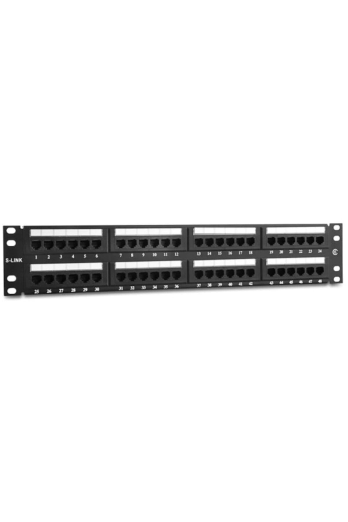 SLINK Sl-p648 Cat6 Metal Siyah 48 Patch Panel