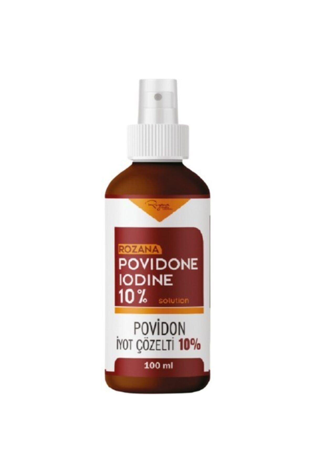 ROZANA HEALTHY COSMETİCS Povidone Iodine Dezenfektan 100 ml Sprey