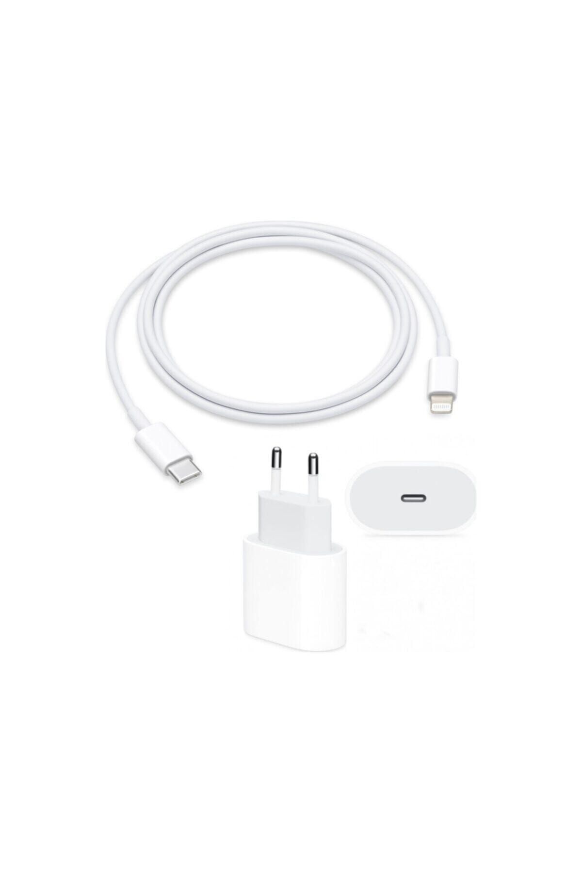 Intel Iphone 11/11 Pro/11 Pro Max Uyumlu Şarj Aleti Seti 18w Usbc Adaptör Usbc Lightning Kablo I11 Promax