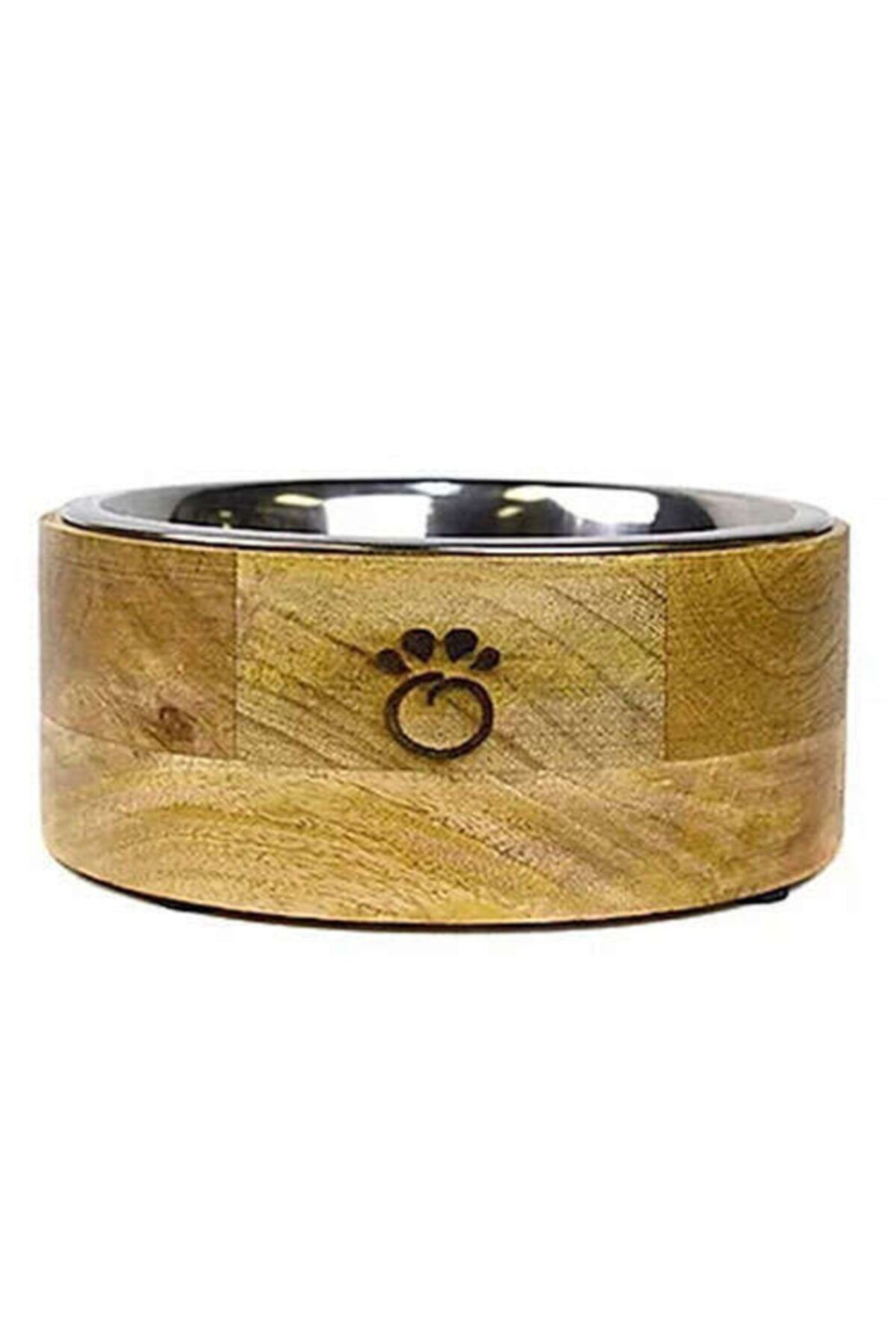 Zampa Gf Pet Kedi Ve Köpek Mango Ahşap Kaplı Mama Ve Su Kabı Large 1,5 L
