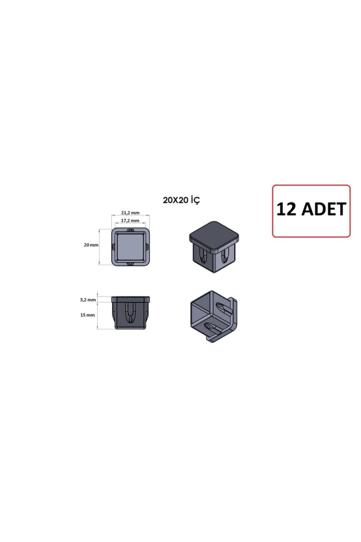 hobbi 12 adet 20 x 20mm kare ic pabuclar sandalye pabucu masa pabucu kare tapa fiyati yorumlari trendyol