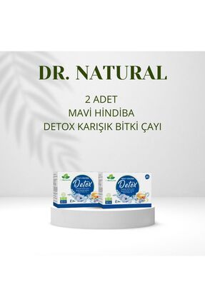 Mavi Hindiba Detox Karışık Bitki Çayı 30 Şase Mavihindiba Detoks Tozu (2 KUTU) Image 0