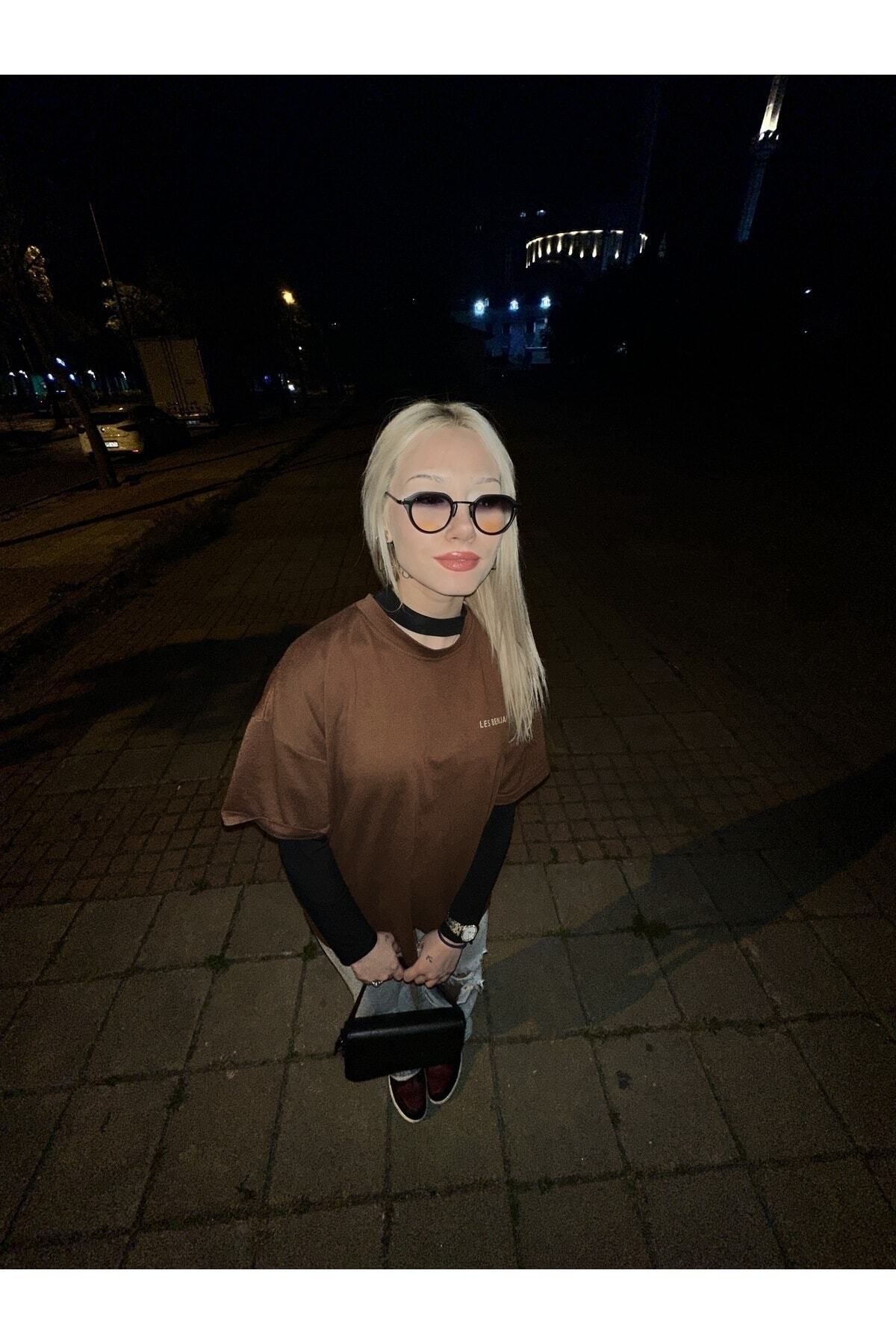 عینک آفتابی دودی مشکی مشکی شبانه بامبل یونیسکس