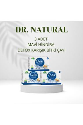 Mavi Hindiba Detox Karışık Bitki Çayı 30 Şase Mavihindiba Detoks Tozu (3 KUTU) Image 0