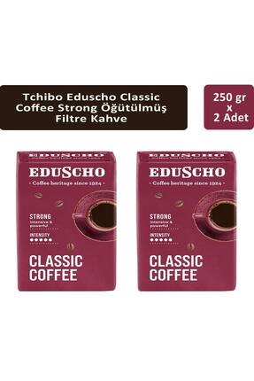 Eduscho Classic Coffee Strong Öğütülmüş Filtre Kahve 250 gr x 2 Adet Image 0